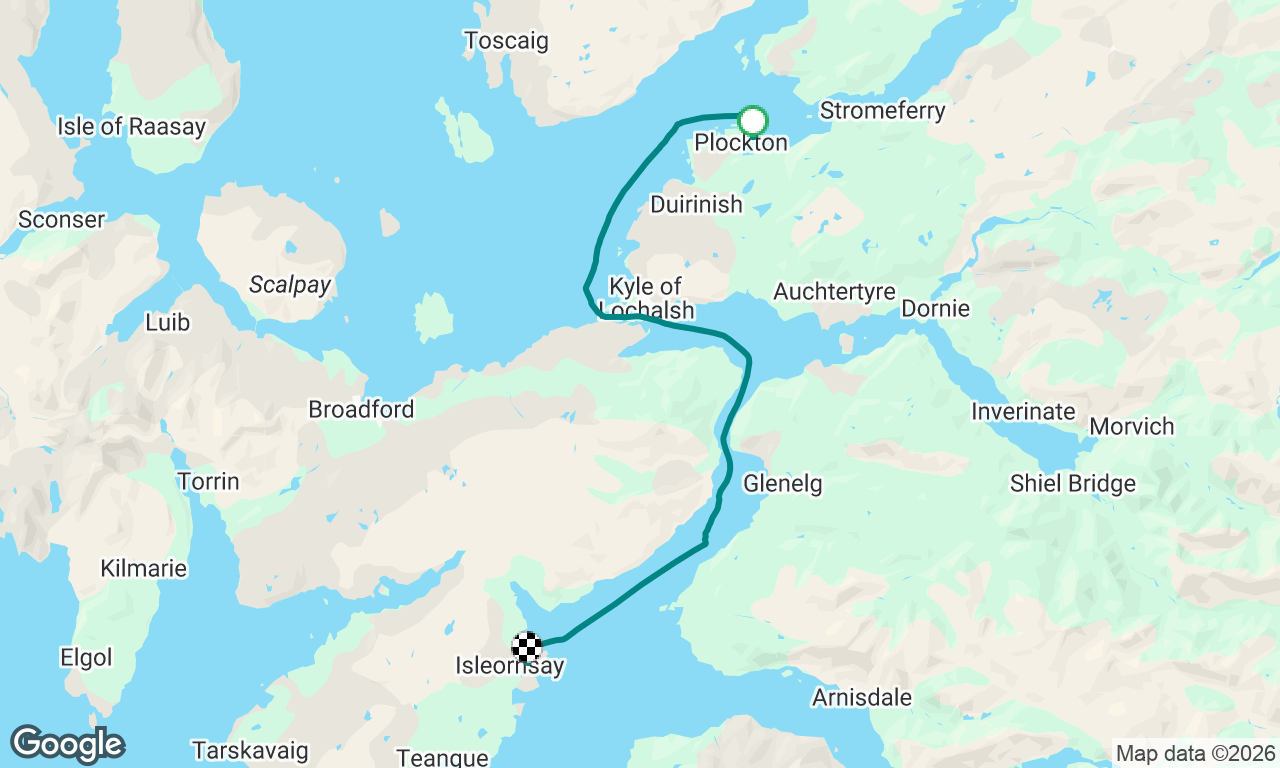 Plockton to Ornsay on Skye