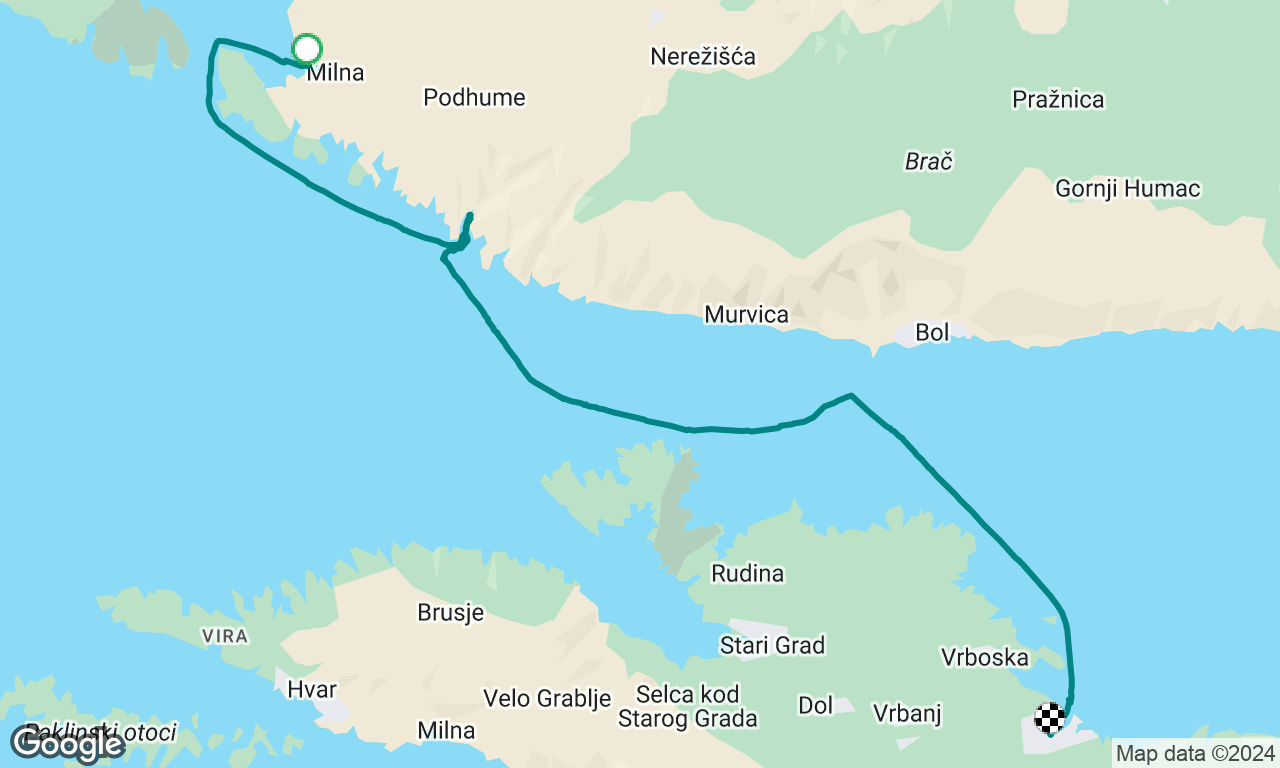 Split Flotilla  : Milna to Jesla