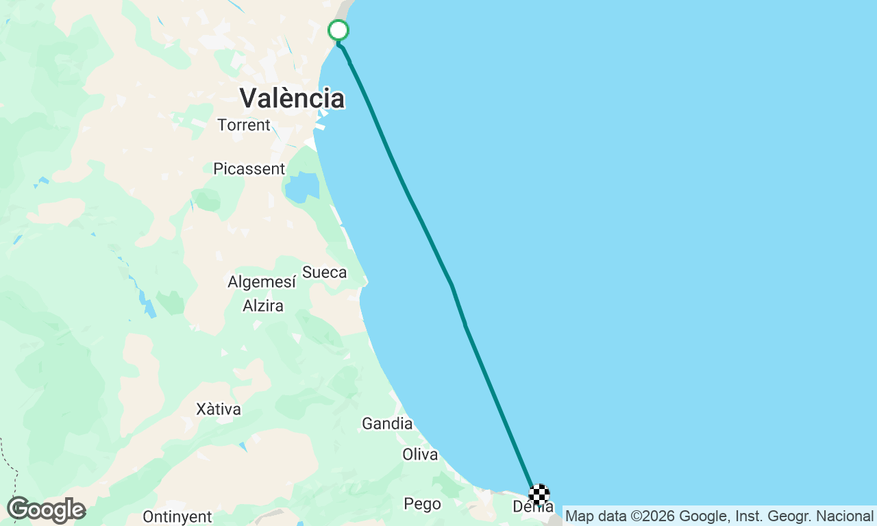 Voyage map