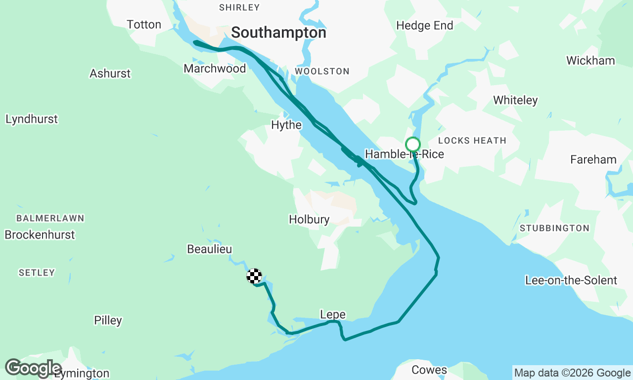 Voyage map