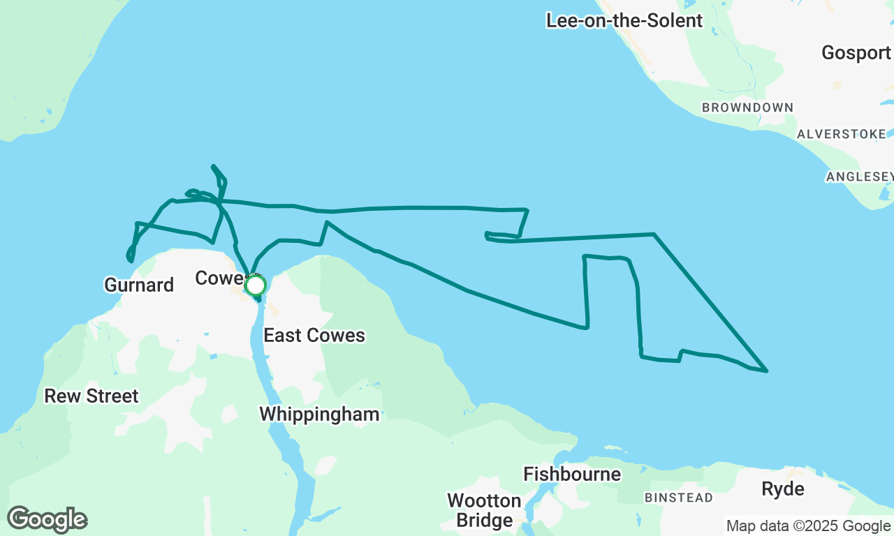 Cowes Week 25 day 2