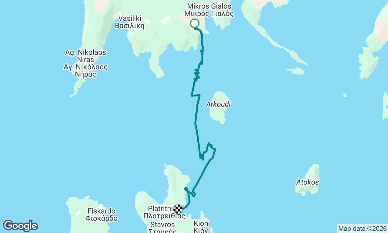 Voyage map