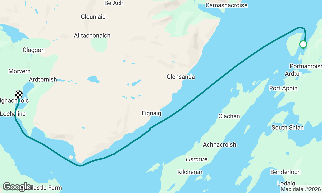 Loch Linne to Lochaline
