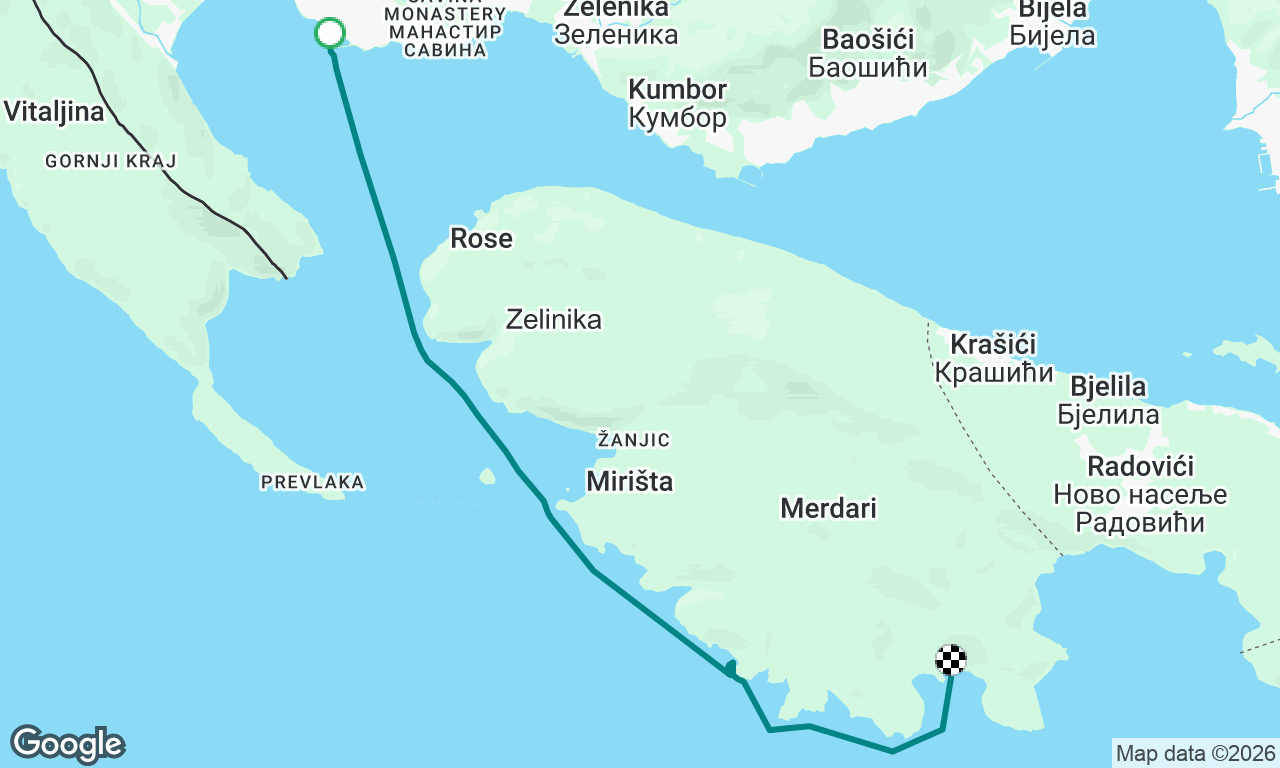 Voyage map