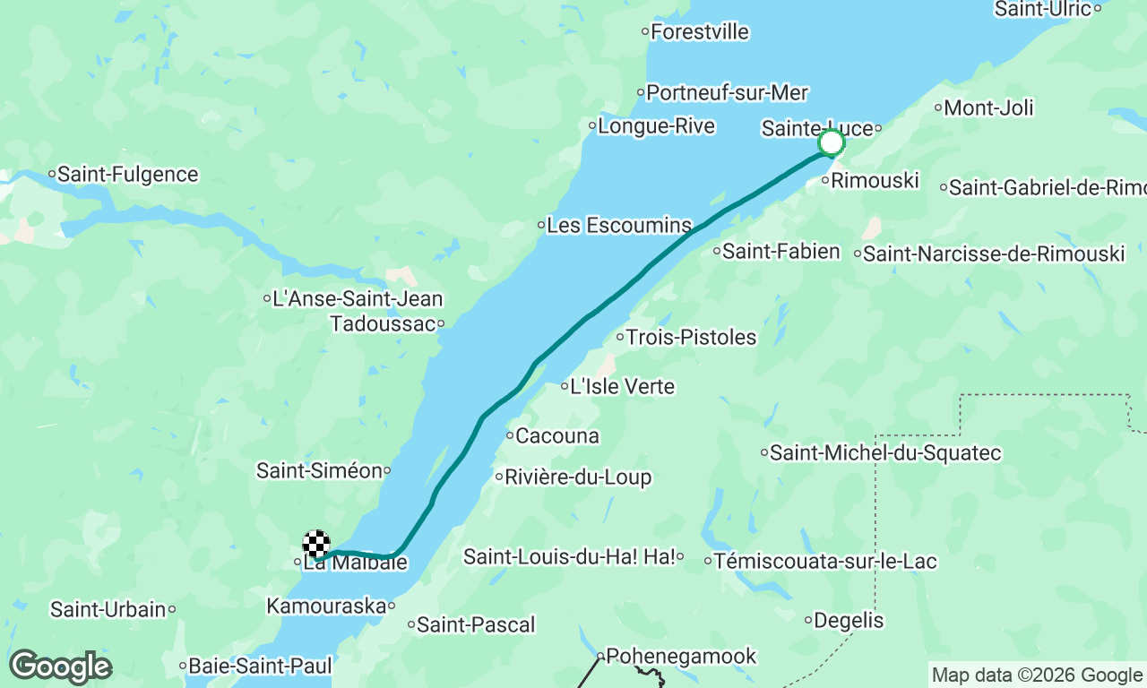 Voyage map