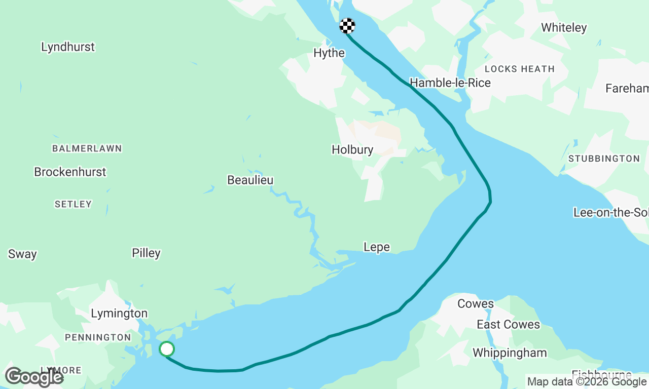 Voyage map