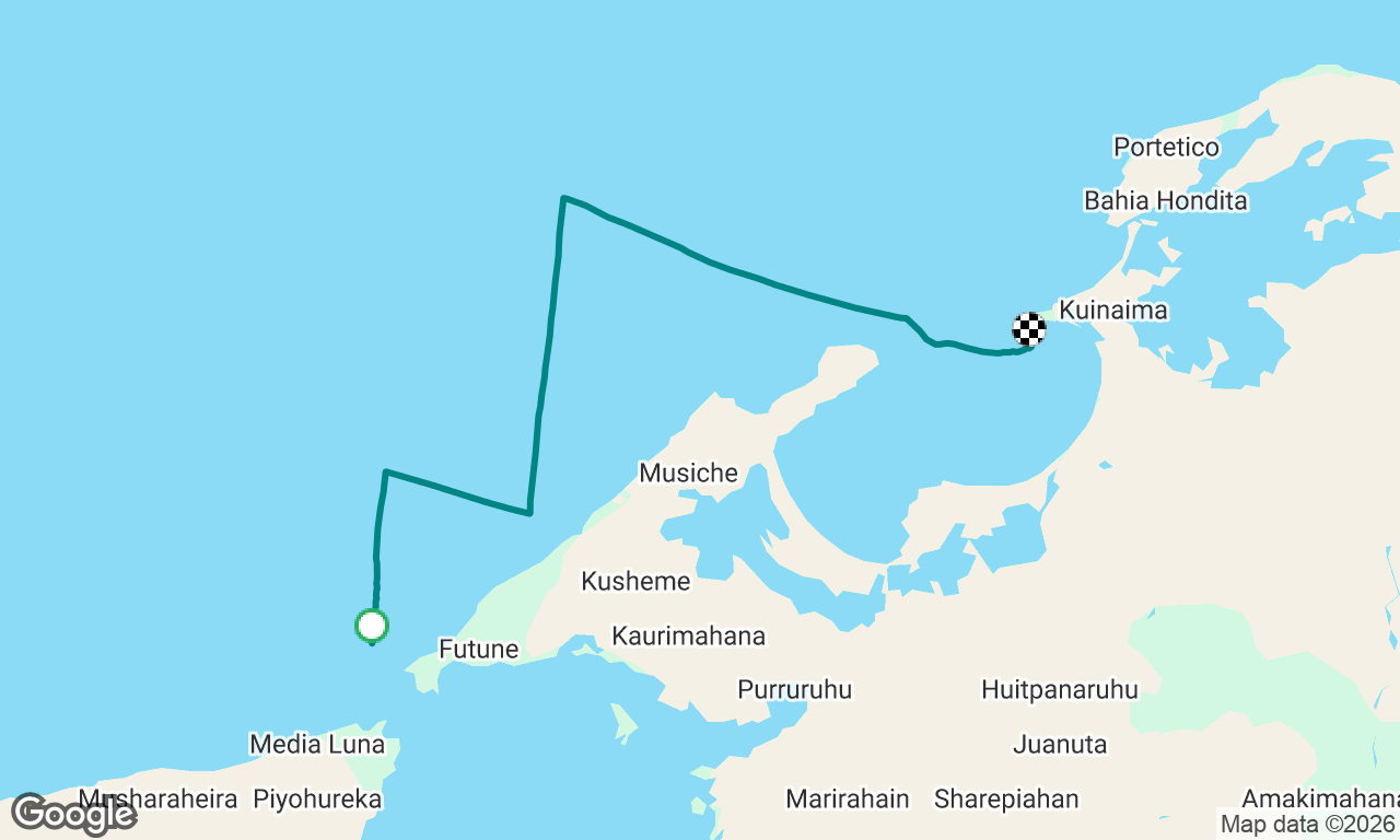 Voyage map