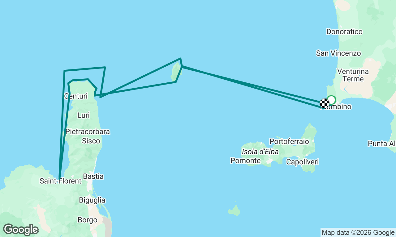 Voyage map