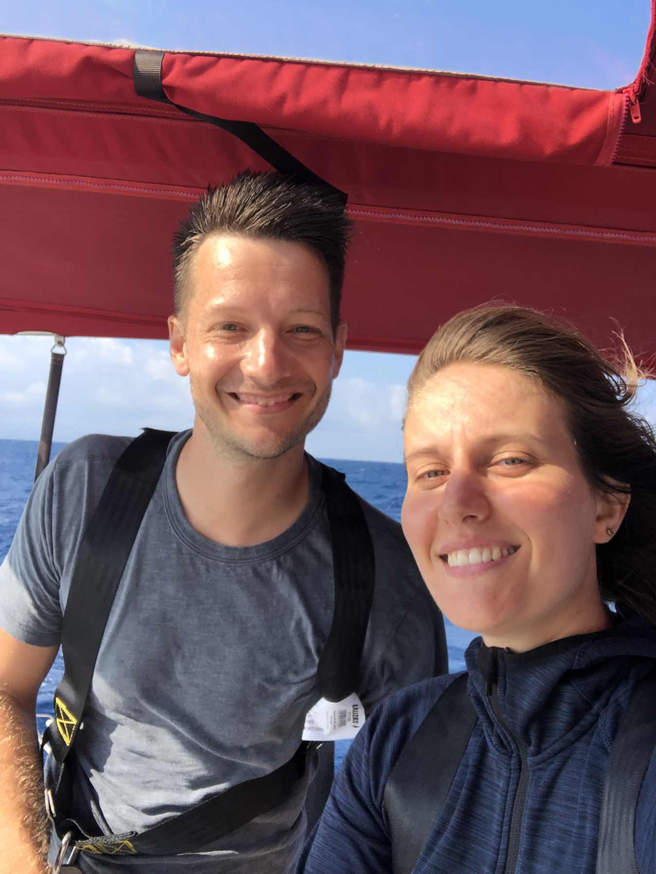 27 knots. 2 reefs and reduced headsail - Happy Birthday Gaia! 🎁_CEEC4ECE-F1DD-4A03-BA95-E9AB2BFB7FC9