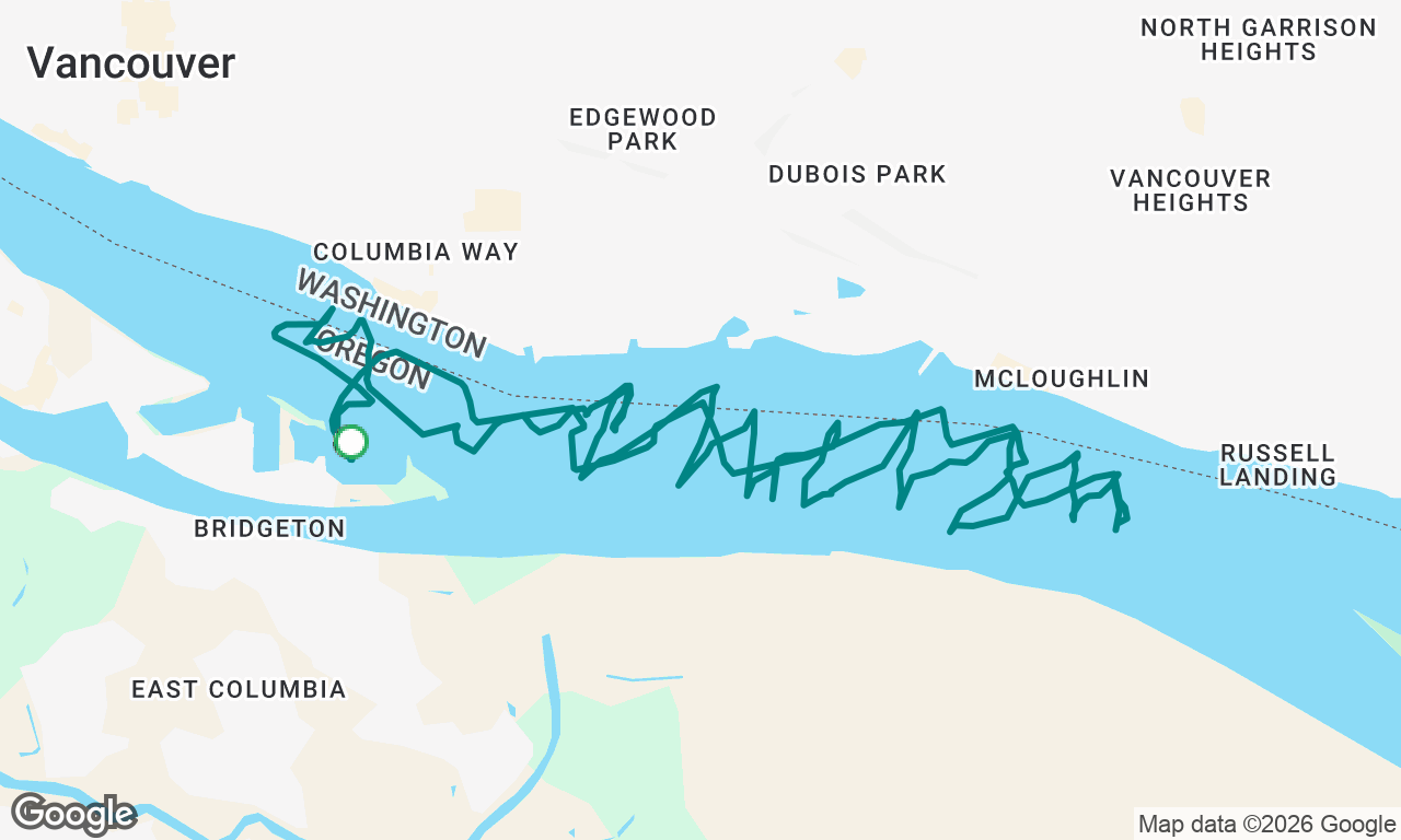 Gusty, shifty winds gave us one gloriously busy sail