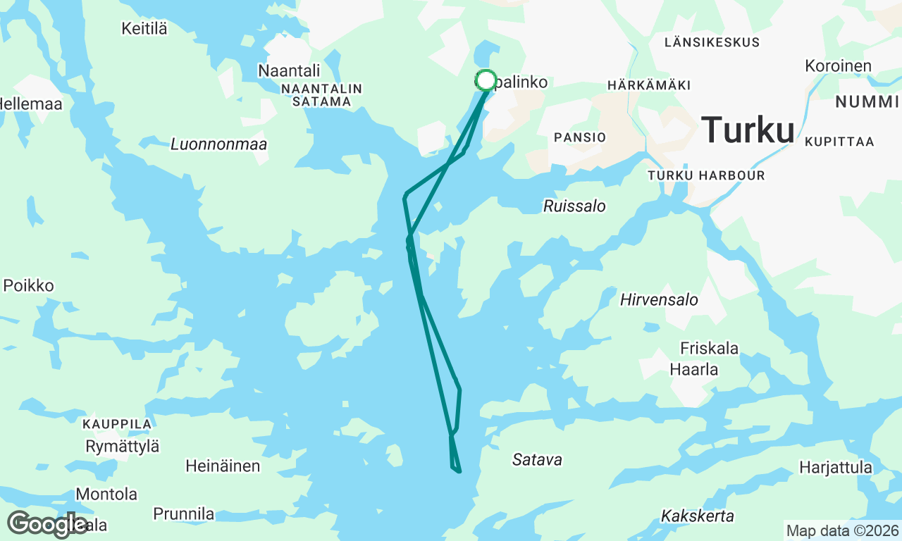 Päiväpurjehdus Airistolla