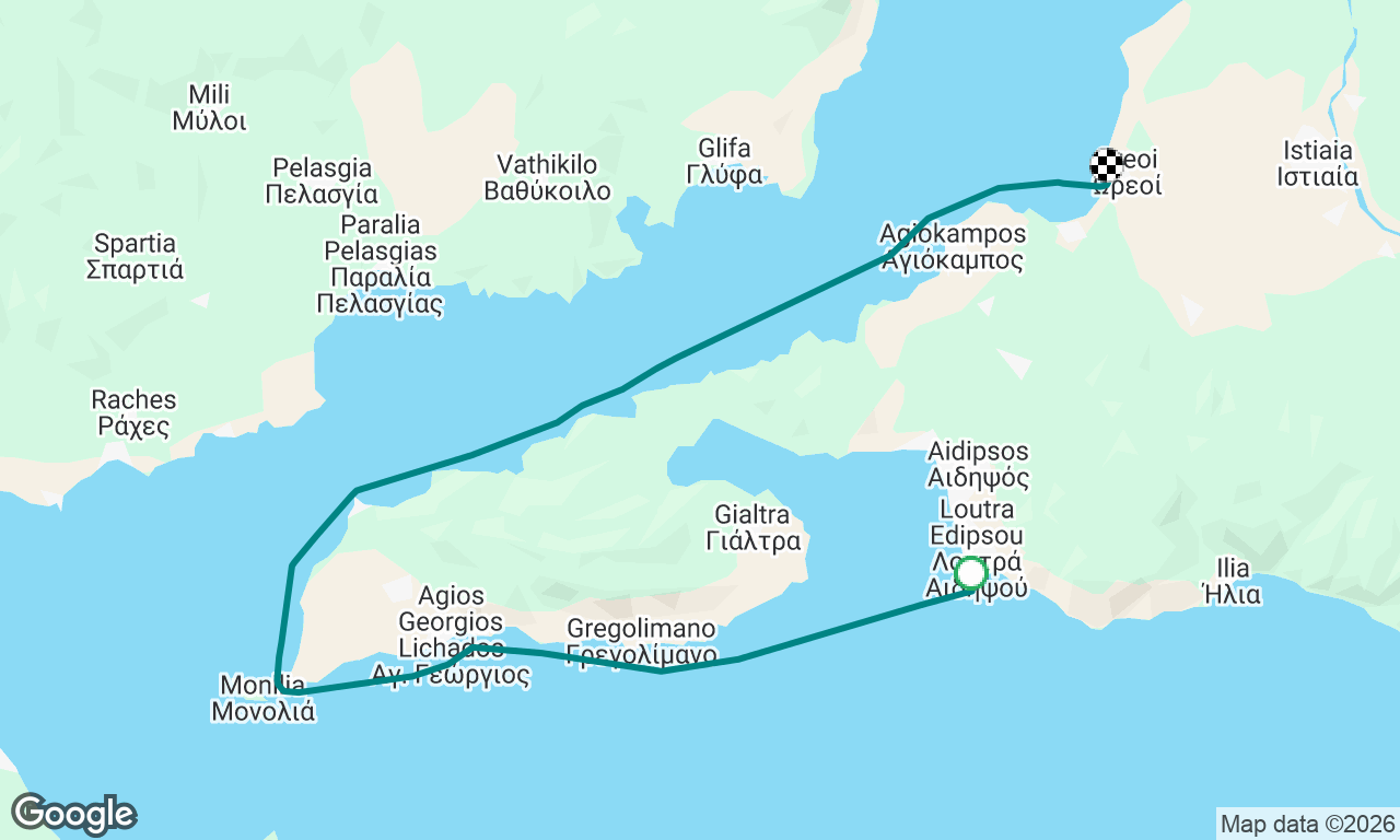 Loutra Evoia - Port Orei, Evoia