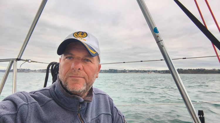 Voyage photo from bad weather continue my 2th 💯 solo Sailor from Am