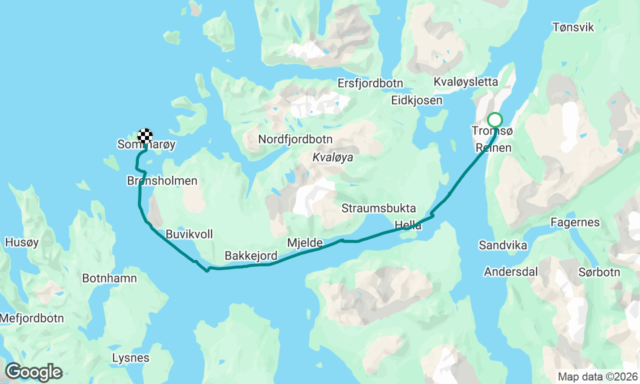 Voyage map