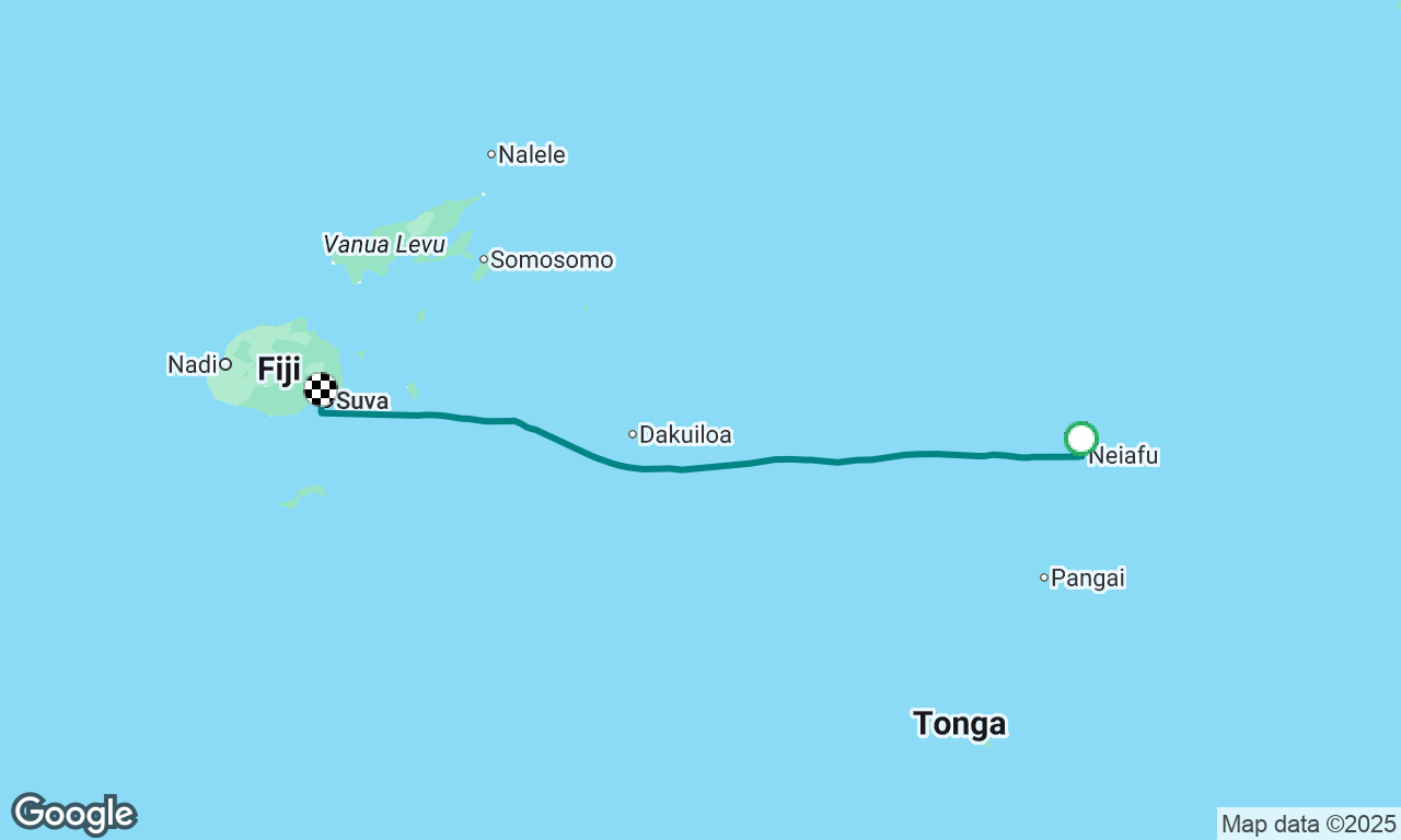 Tonga to Fiji