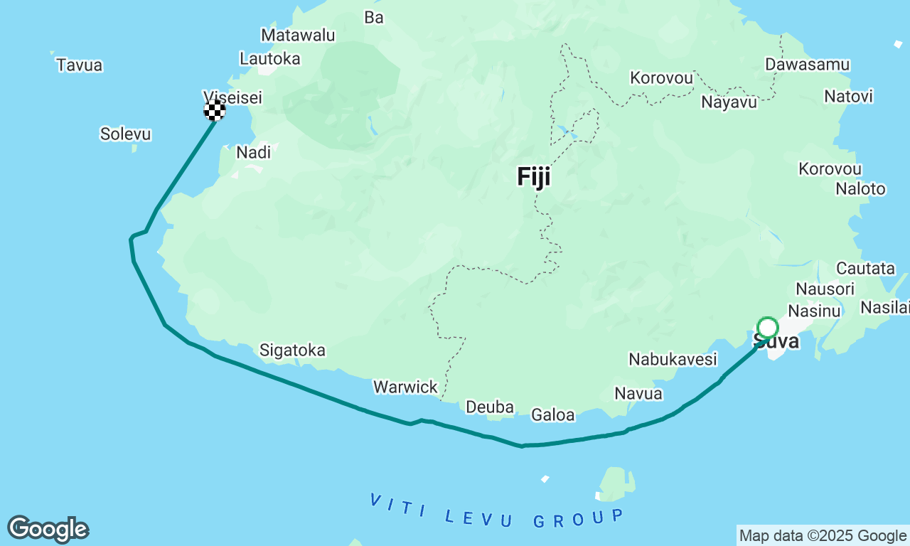 Suva to Vuda