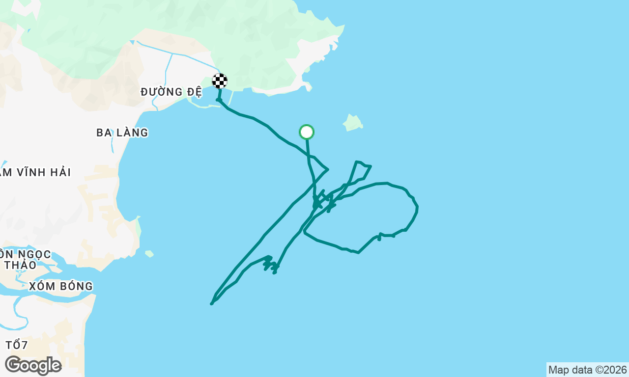 Voyage map