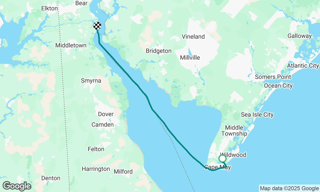 Cape May (NJ) - Reedy Island (DE)