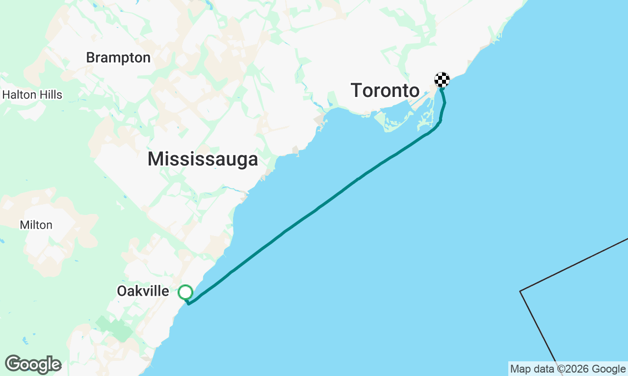 Sail home from OYS