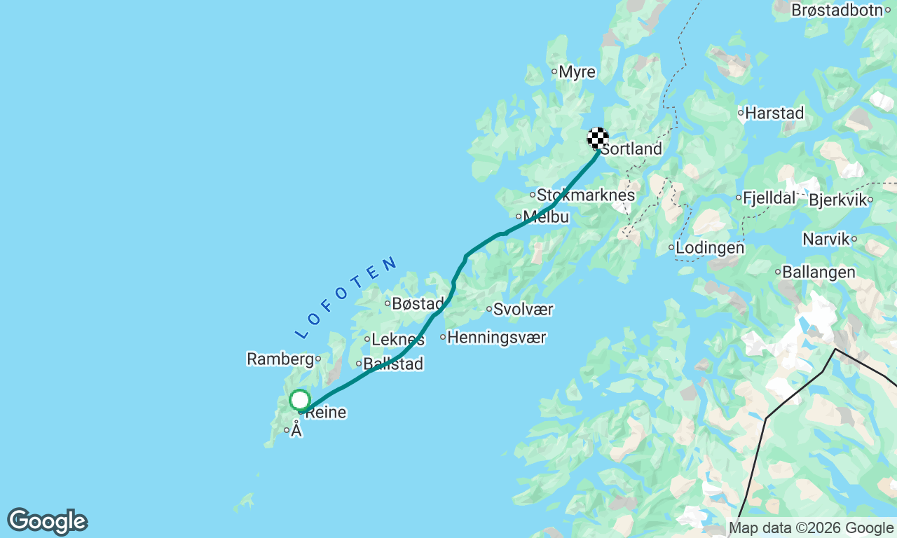 Voyage map
