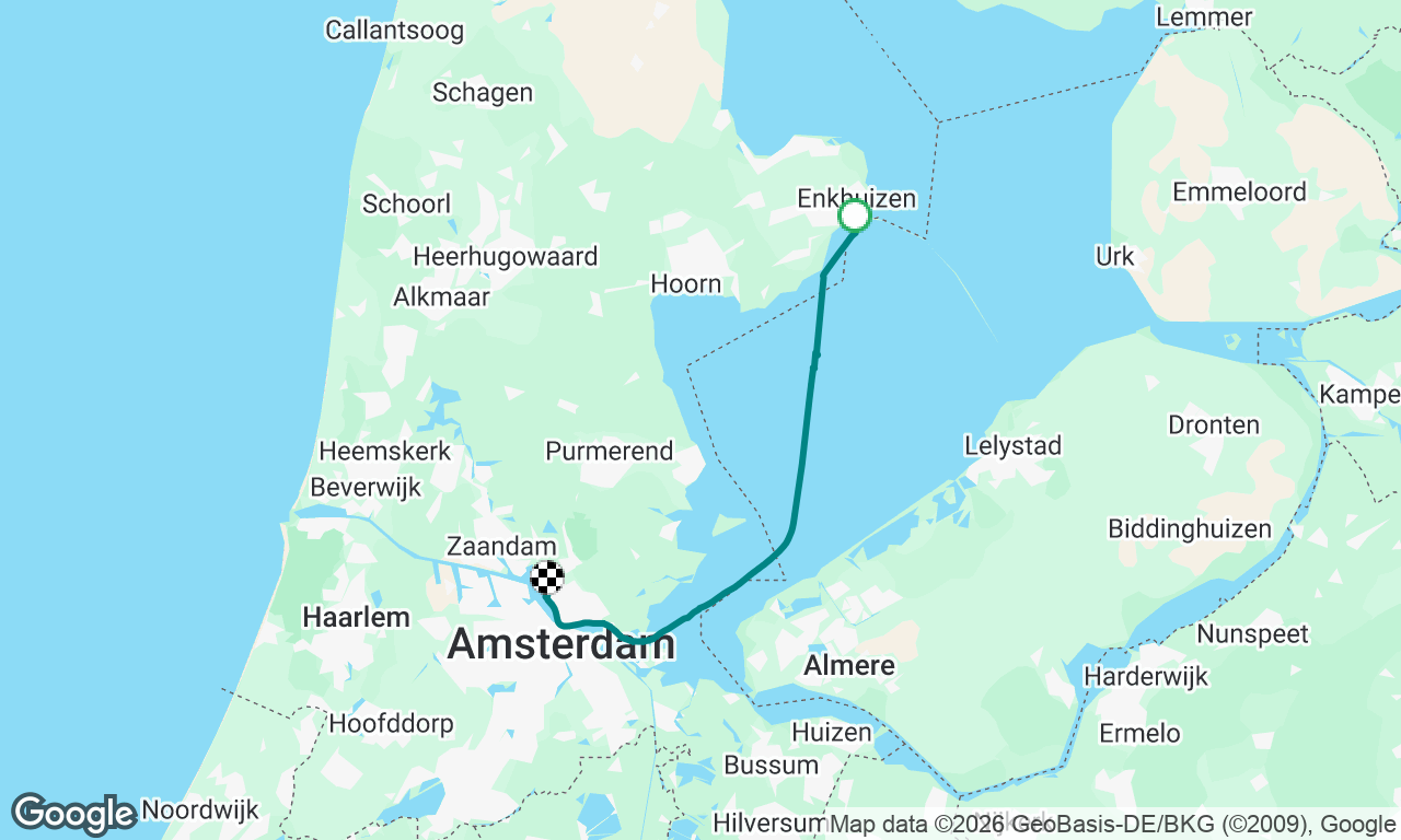 Voyage map