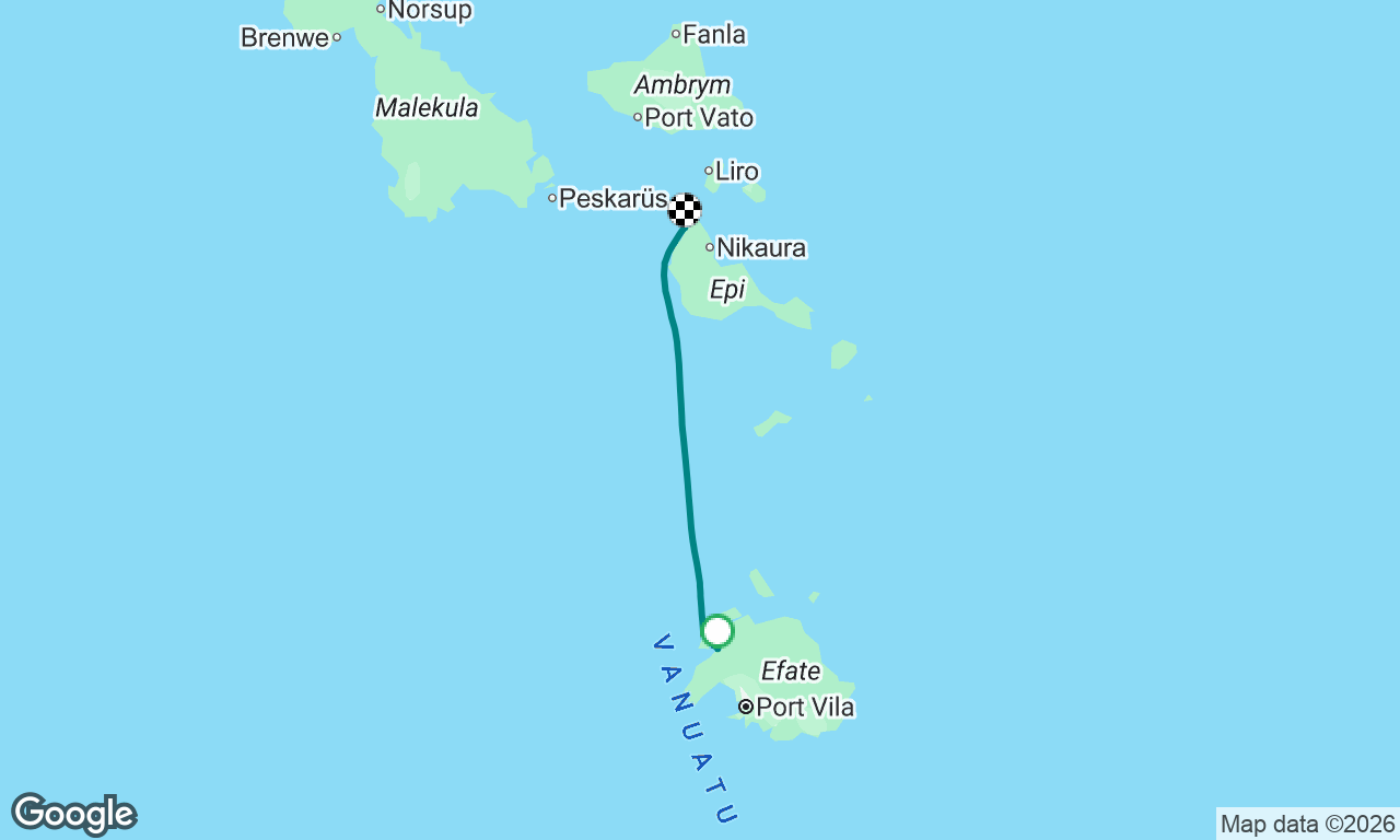 Voyage map