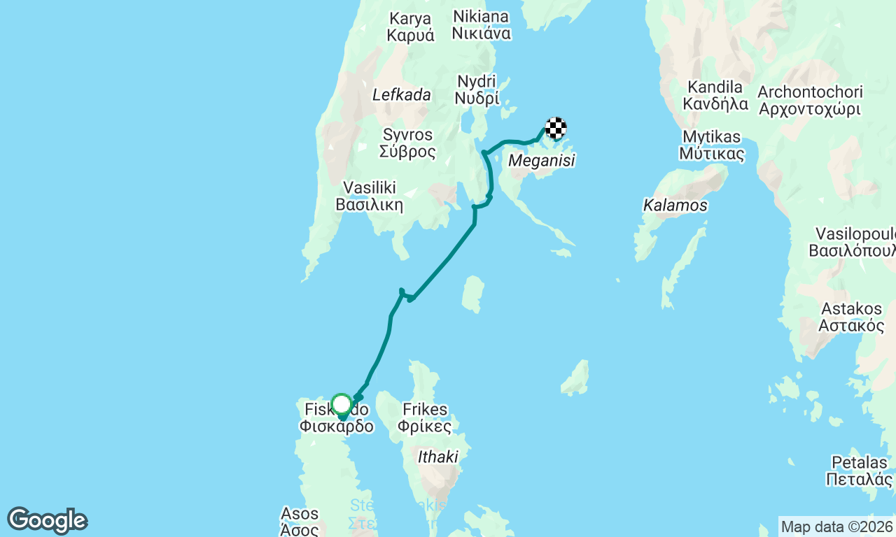 Voyage map