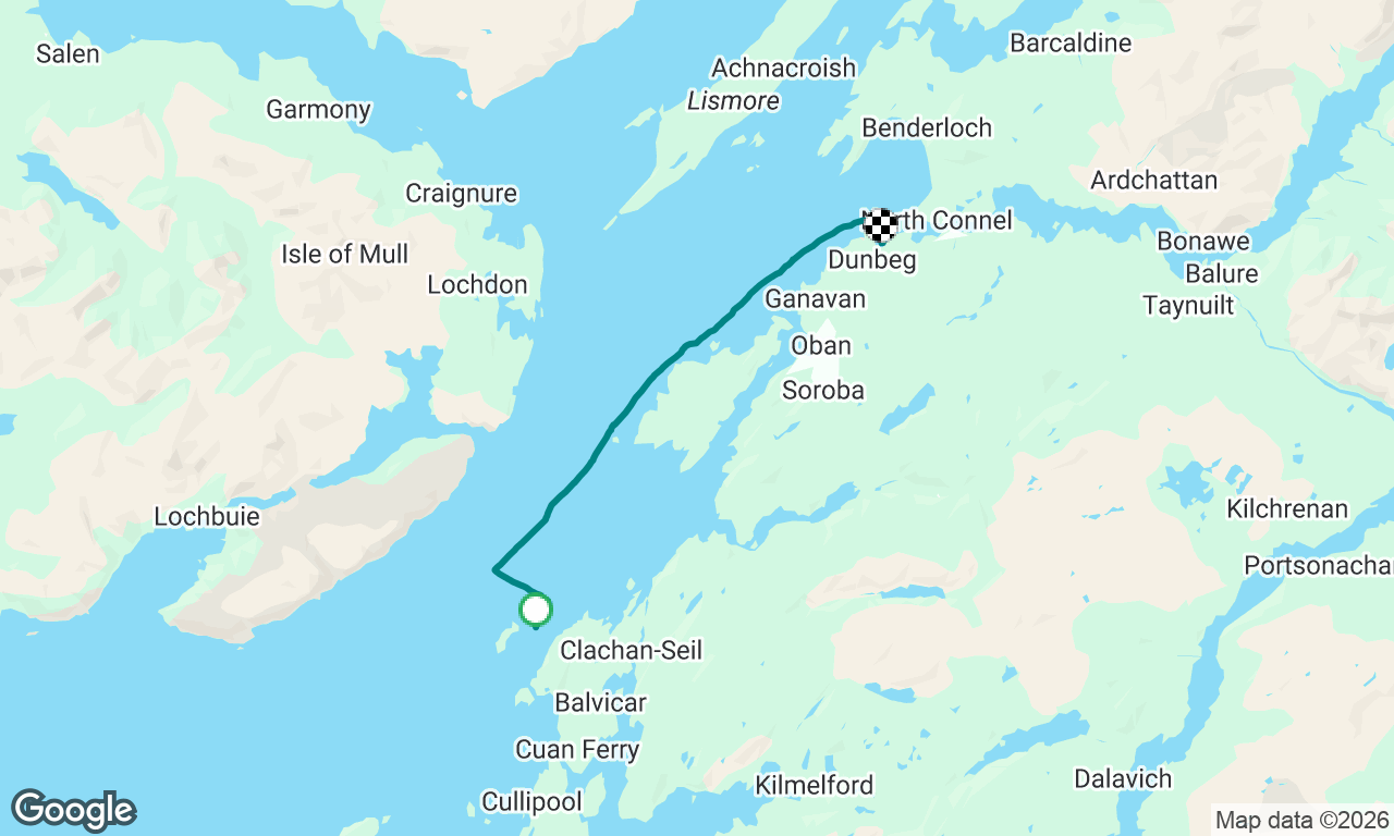 Ellenabeich to Dunstaffnage 