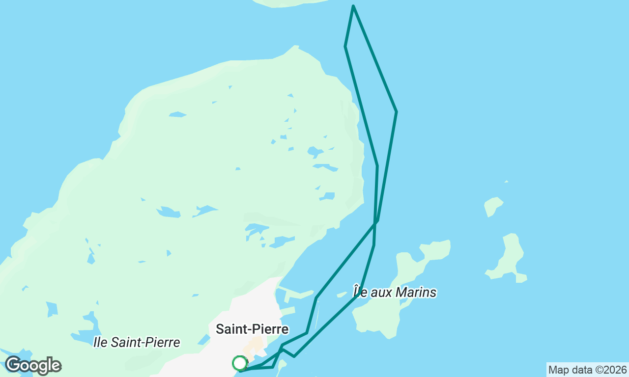 Voyage map