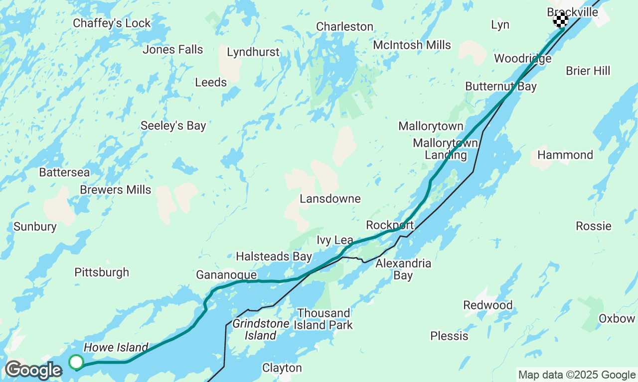 Voyage map