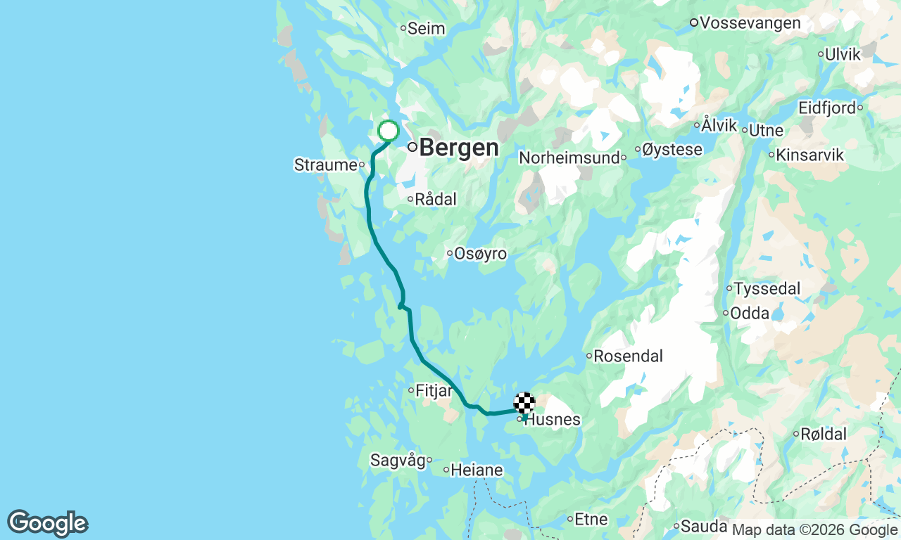 Voyage map
