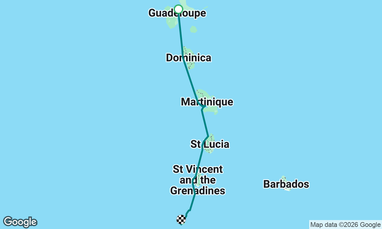 Voyage map