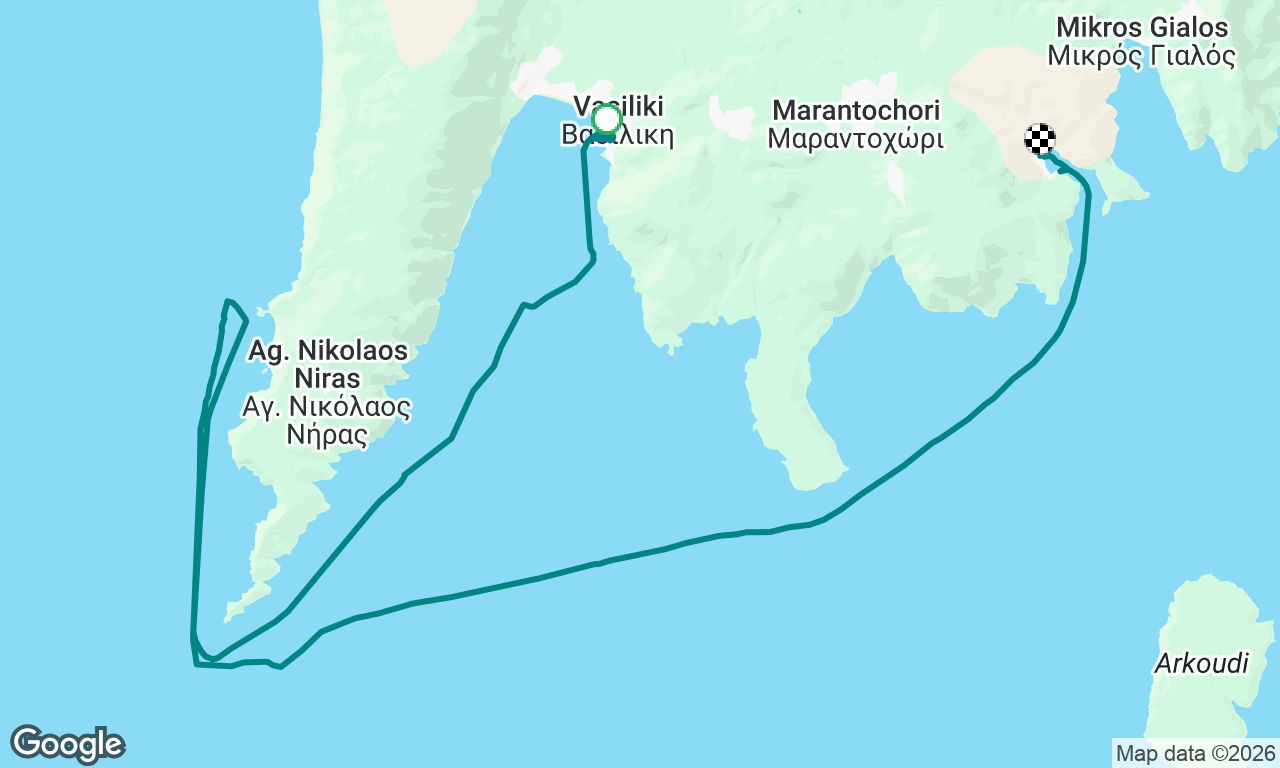 Voyage map