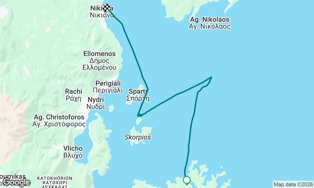 Voyage map