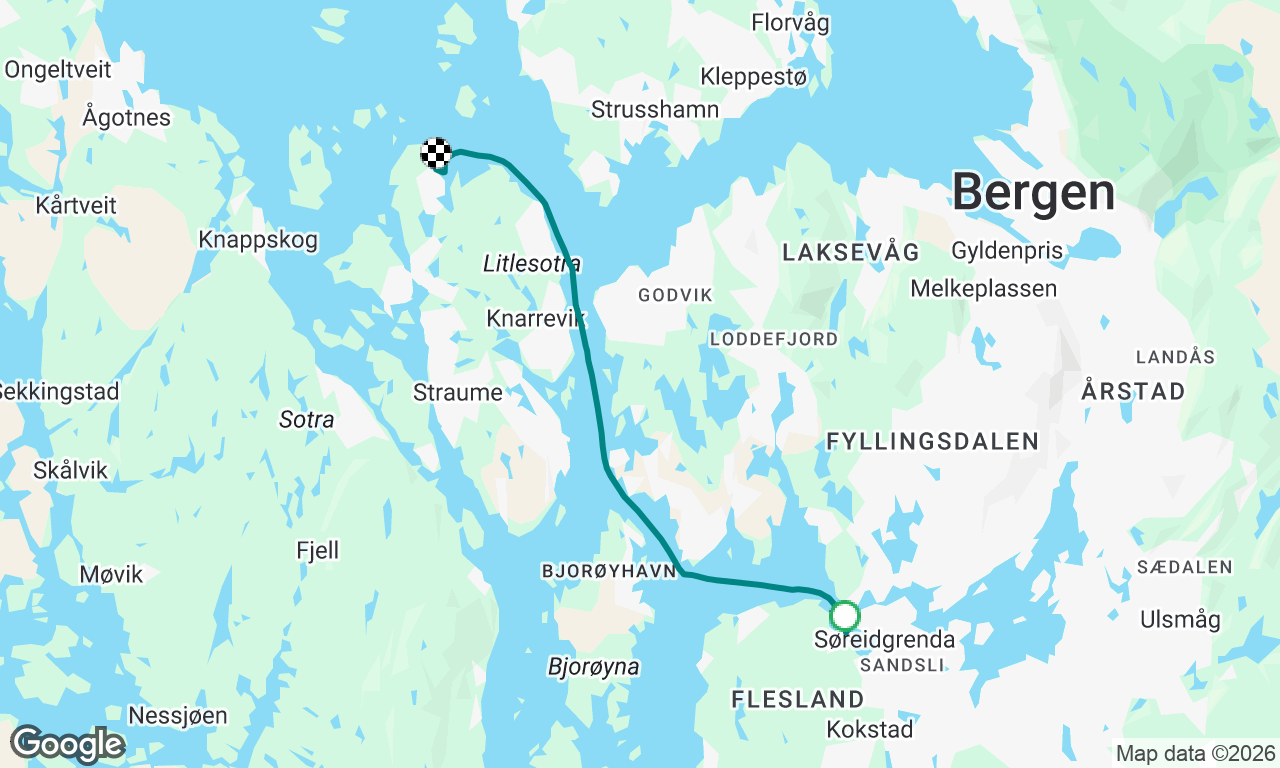 Voyage map