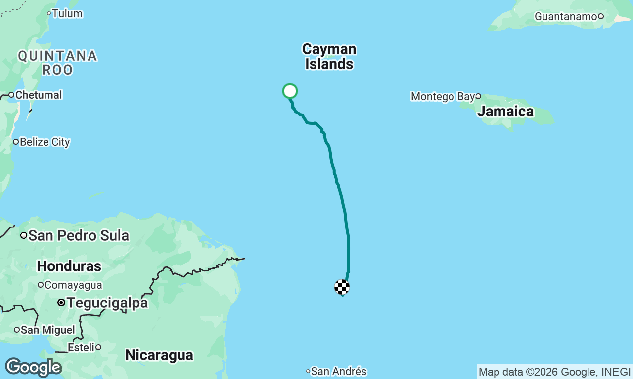Voyage map