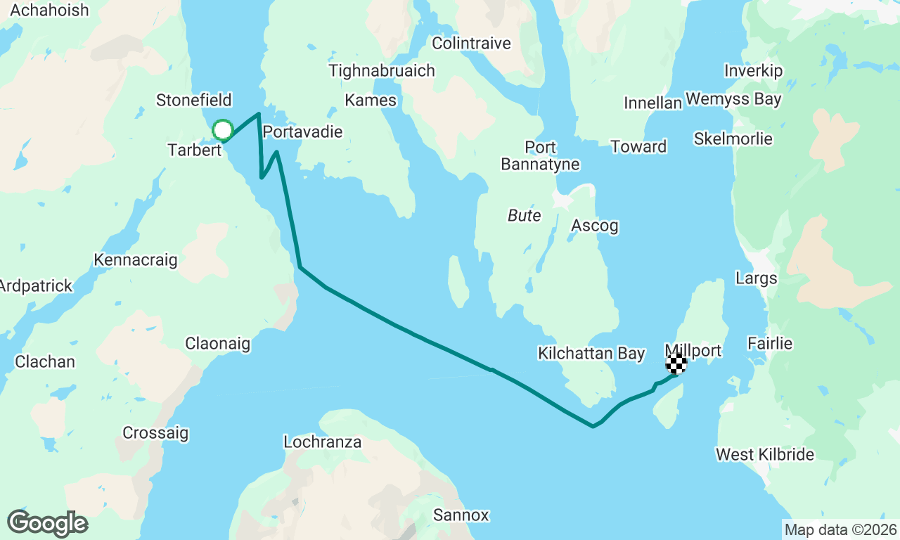 Tarbert to Great Cumbrae