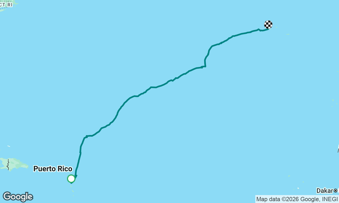 Voyage map