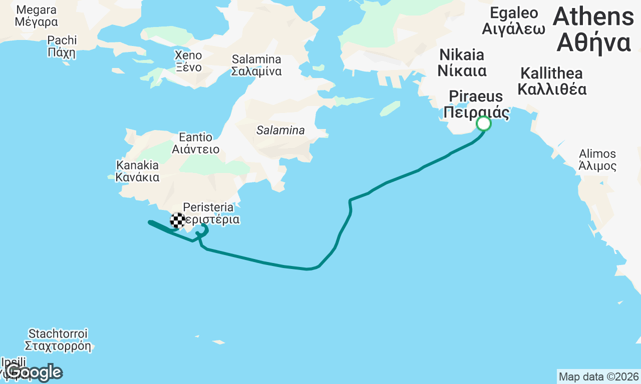 Voyage map