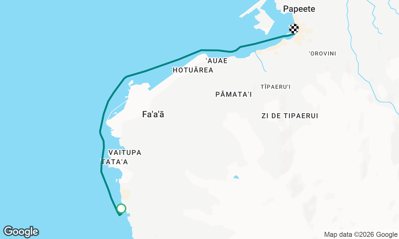 Voyage map