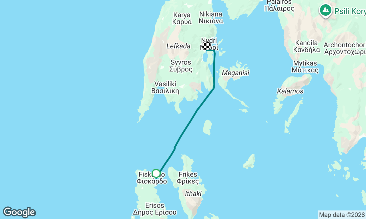 Voyage map