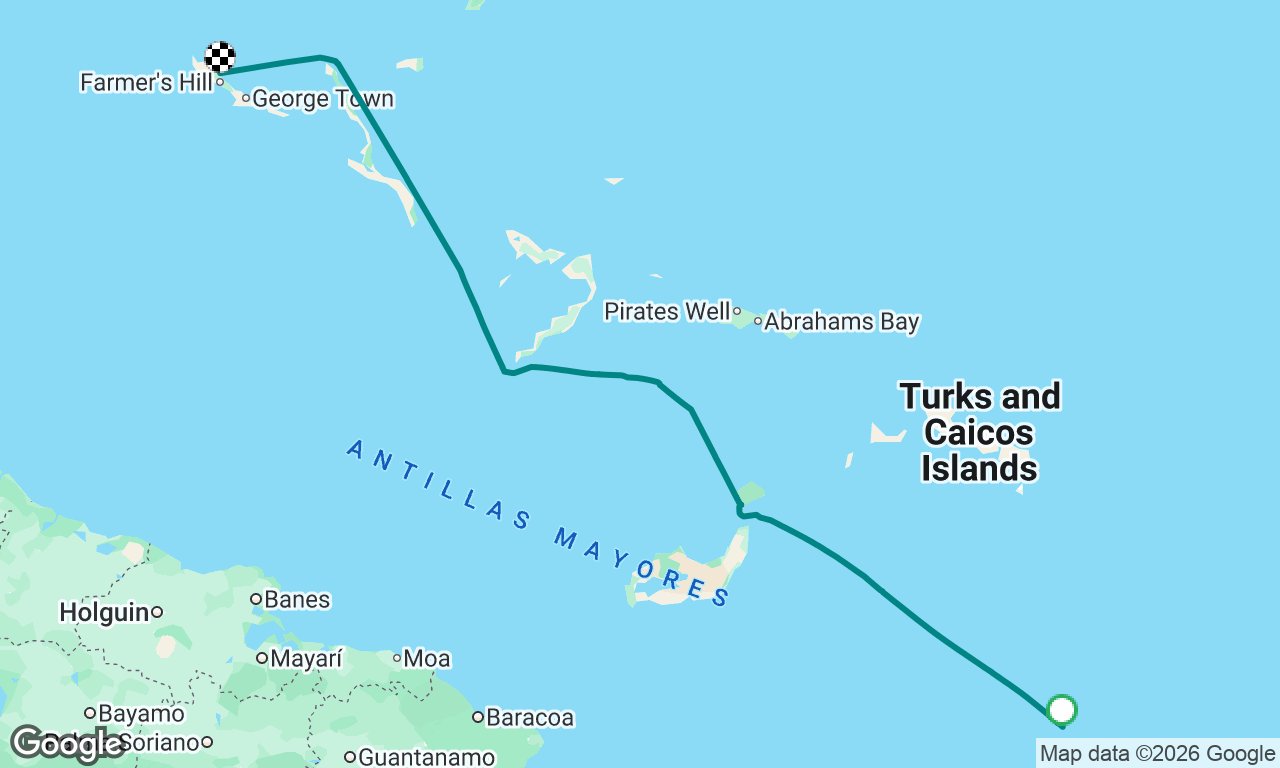 Voyage map
