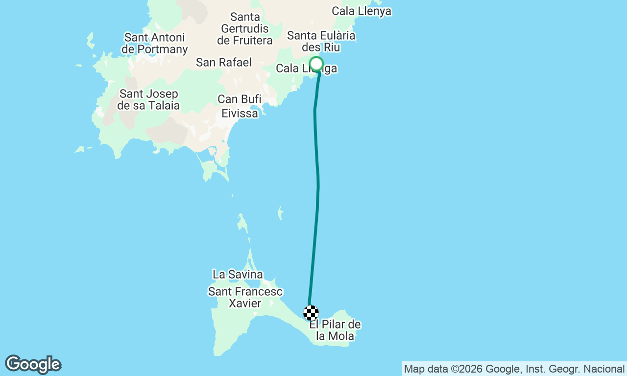 Voyage map