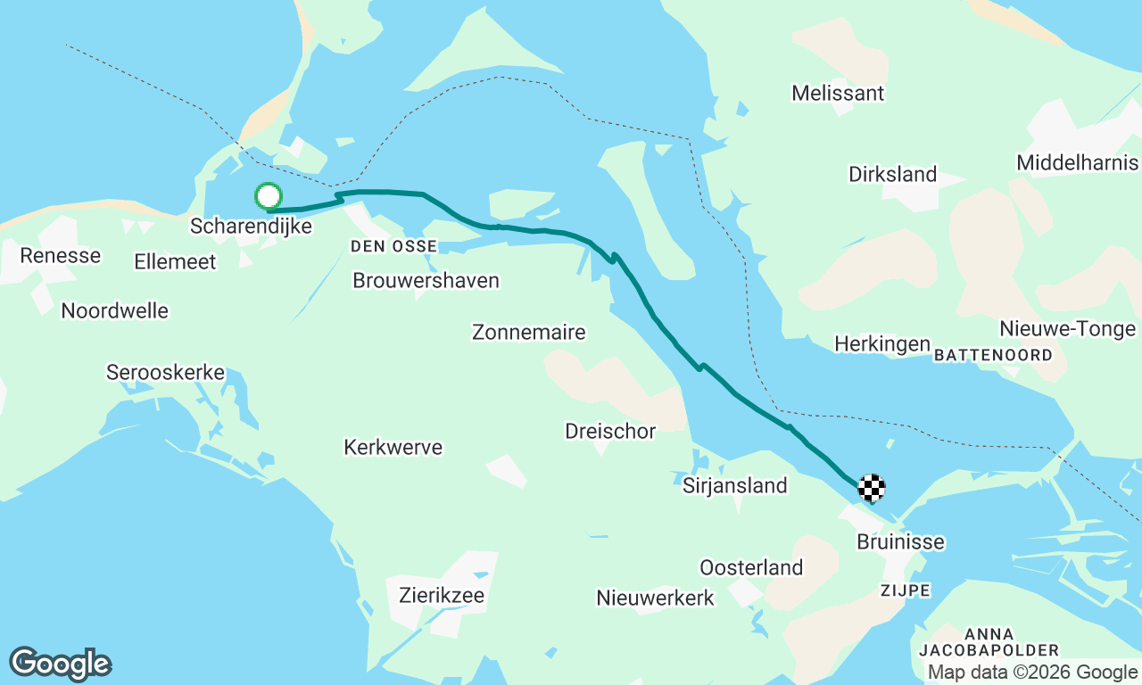Naar het vakantiepark.