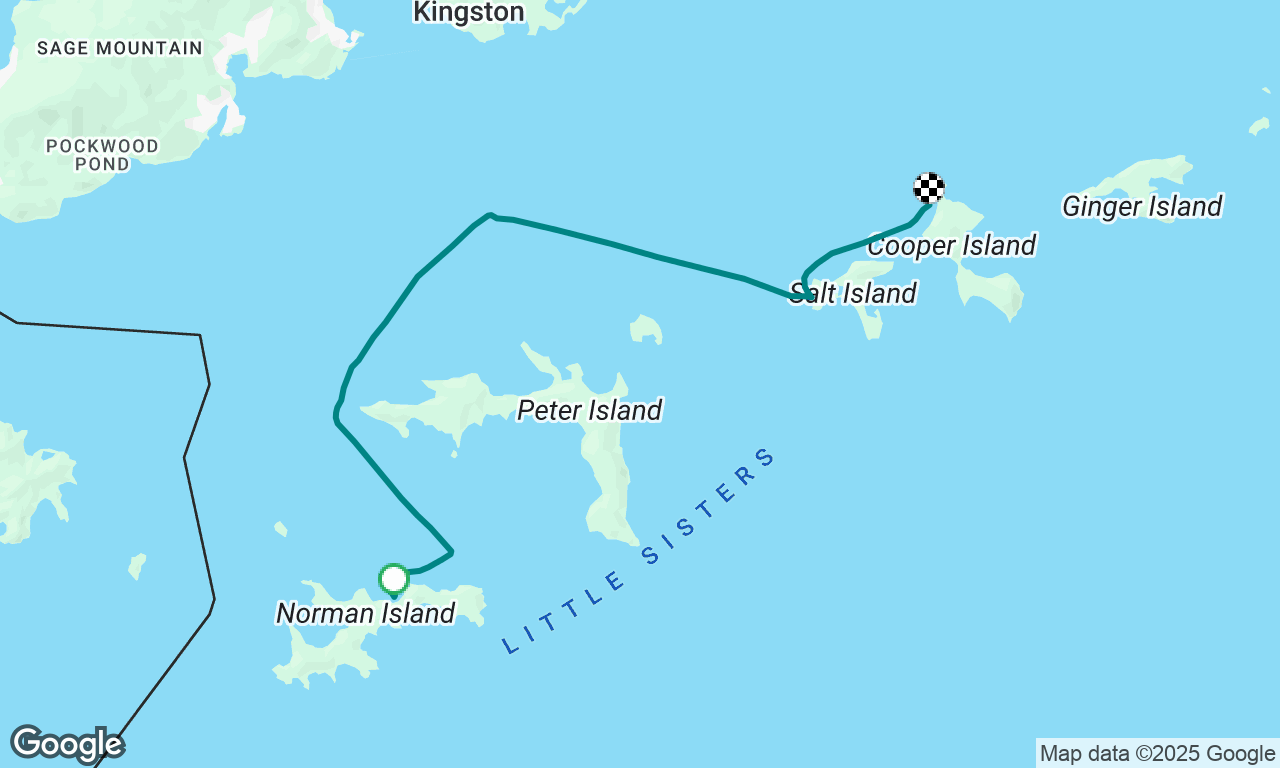 Benures Bay, Tortola to Salt Island to Cooper Island