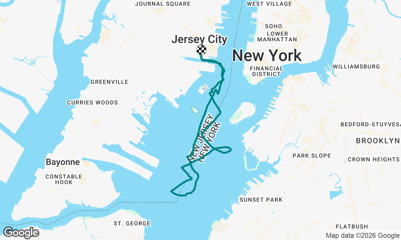 Voyage map