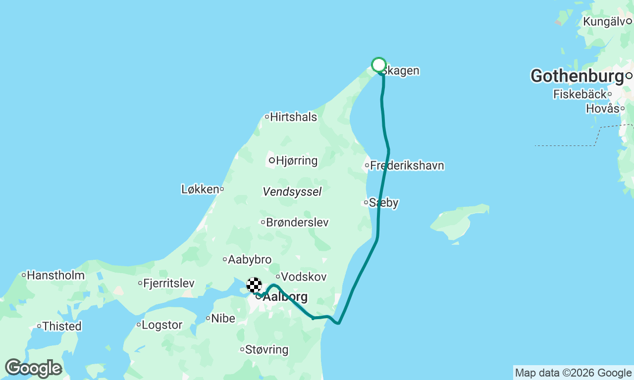 Skagen-Ålborg