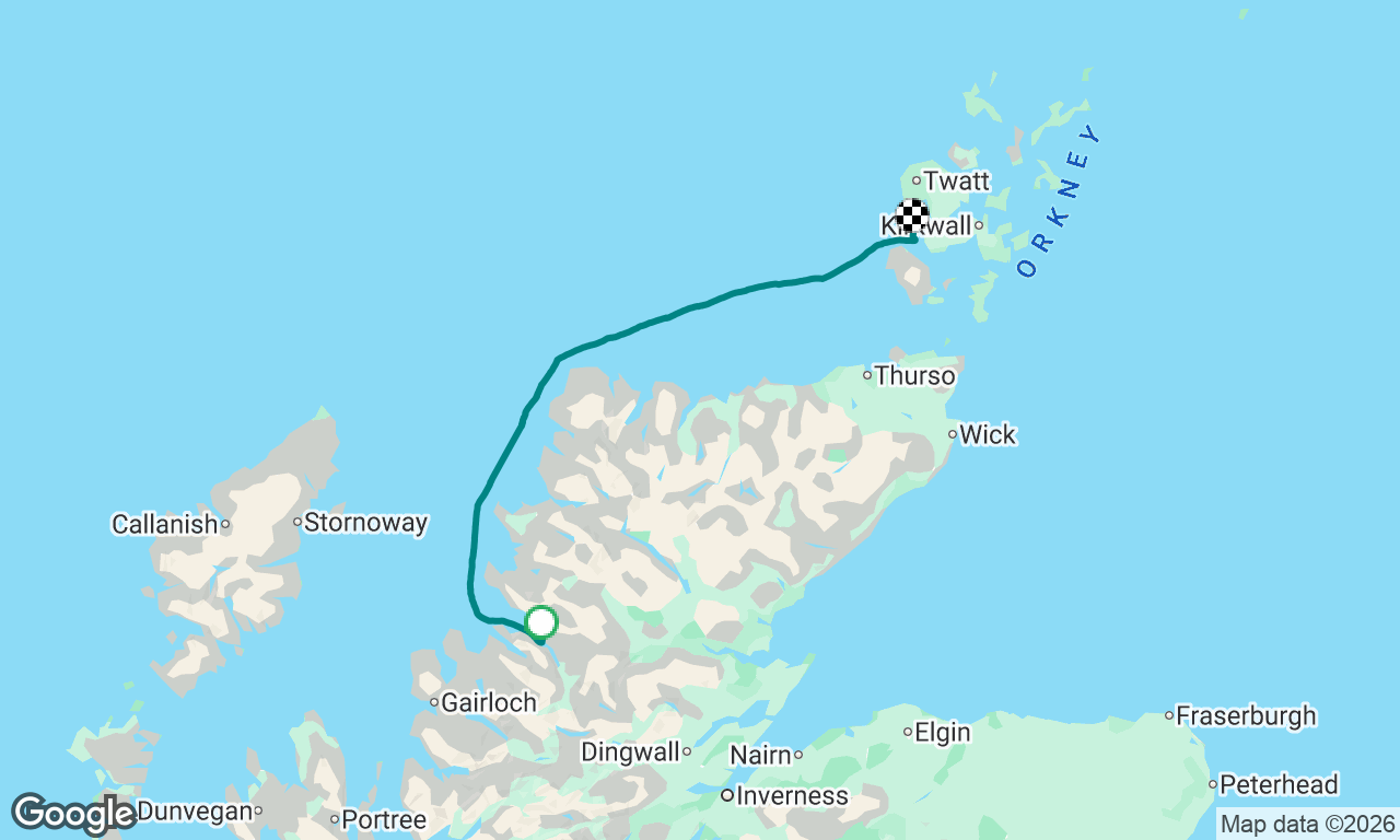 Voyage map