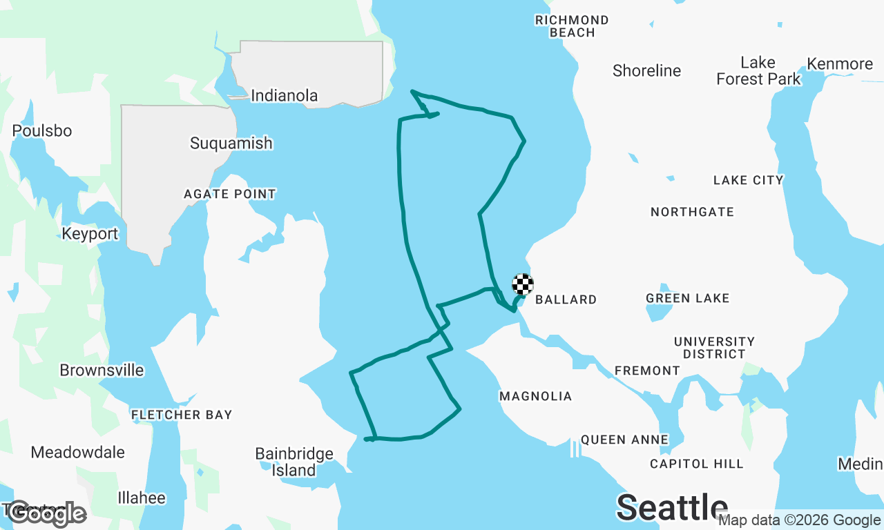 Day sail on the Sound