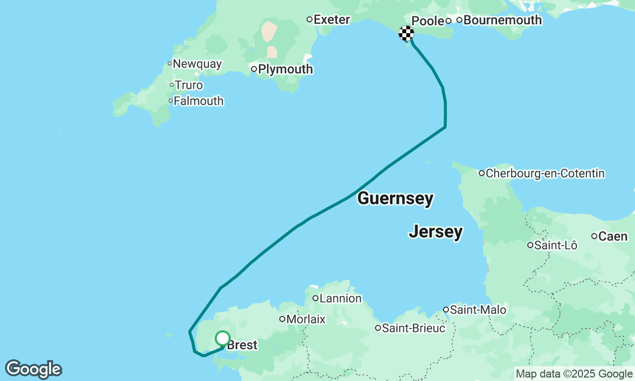 Brest to Portland 